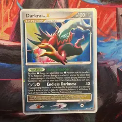 Pokemon TCG Diamond & Pearl Promo Darkrai LV.X DP19 Holo Rare - Image 2