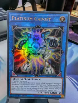 YuGiOh! Platinum Gadget DUPO-EN039 Ultra Rare 1st Ed - Image 1