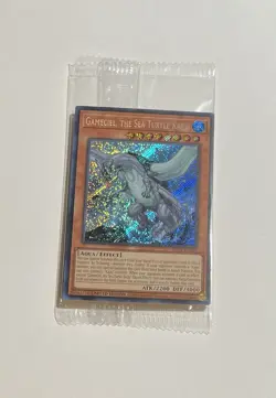 Yu-Gi-Oh! Gameciel, The Sea Turtle Kaiju #BLC1-EN005 Secret Rare (NM) Sealed - Image 1