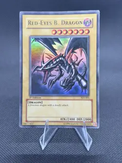 Yu-Gi-Oh! Red-Eyes Black Dragon SDJ-001 1st Edition Ultra Rare x2 - Joey Starter - Image 2
