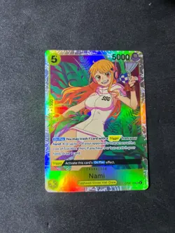 Nami OP08-106 SR Two Legends ONE PIECE Card Game English NM - Image 1
