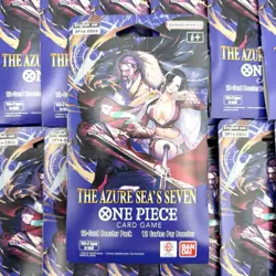 (20) One Piece TCG: The Azure Sea's Seven Sleeved Booster OP-14 English IN HAND - Image 2