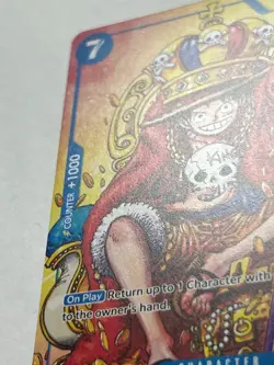 Monkey.D.Luffy (2nd Anniversary Stamped Promo) P-043 One Piece English - Image 5