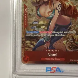 2024 ONE PIECE CHAMPIONSHIP 2023 CELEBRATION PACK #007 NAMI PSA 10 - Image 5