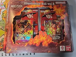 One Piece TCG Illustration Box Vol 5 and Vol 6 BUNDLE SEALED - Image 2