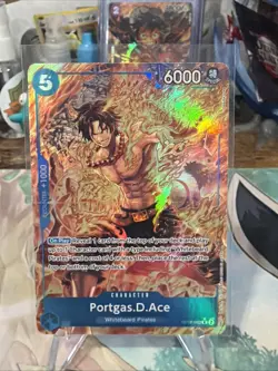 Portgas D. Ace - OP08-052 Alt Art - Two Legends - One Piece English - Image 1