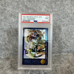 PSA 9 Luffy Nami Sanji Foil One Piece Visual Adventure #139 Bandai Carddass 2001 - Image 1