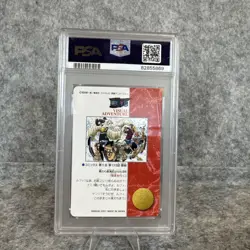 PSA 9 Luffy Nami Sanji Foil One Piece Visual Adventure #139 Bandai Carddass 2001 - Image 3