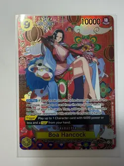 One Piece Card Game Boa Hancock OP14-112 SR SP The Azure Sea's Seven - MINT - Image 1