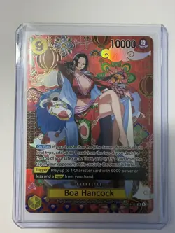 One Piece Card Game Boa Hancock OP14-112 SR SP The Azure Sea's Seven - MINT - Image 2
