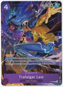 Trafalgar Law (Illustration Box Vol. 6) P-093 (NM) - One Piece Promotion Foil - Image 1