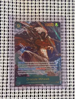 Dracule Mihawk SEC Alt Art Secret Rare OP14-119 One Piece TCG English NEW!🚨 - Image 1