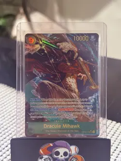 Dracule Mihawk SEC Alt Art Secret Rare OP14-119 One Piece TCG English NEW!🚨 - Image 3