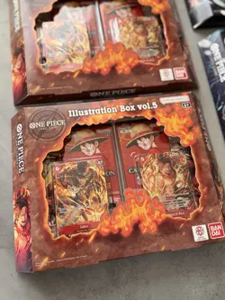 One Piece Illustration Box Vol 5 & 6 Op-13 ENG NEW Sealed Lot Of 5 Boxes! - Image 2