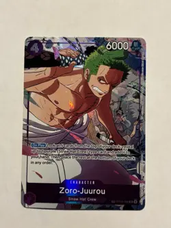Zoro-Juurou ST18-004 OP09 English Treasure Rare - Mint NM - One Piece TCG Holo - Image 1
