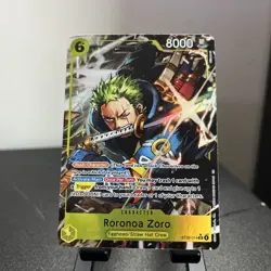One Piece CCG ST29 Egghead Roronoa Zoro ST29-014 Alt Art Parallel English - Image 1