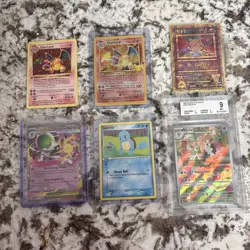 Pokemon Celebrations Charizard mixed card lot - Image 1