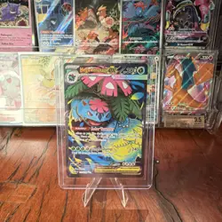 Pokemon Mega Venusaur EX XY123 Full Art Ultra Rare Holo TCG Card English - Image 1