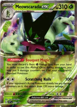 Meowscarada ex Promo SV: Scarlet & Violet Promo Cards 033 NM - Image 1