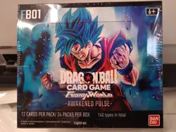 Dragon Ball SUPER Card Game - Awakened Pulse FB01 24 Booster Box NEW SEALED ENG - Image 1