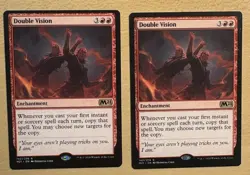MTG Double Vision X2 Cards, M21 Core Set 2021 - Image 1
