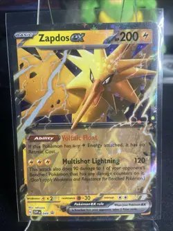 Zapdos ex 049 Sv: Scarlet & Violet Promo Cards Holo - Image 1