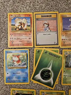 Pokemon Base Set 2 Lot Of 21 Cards With Nidoking Holo Great Condition - Image 4