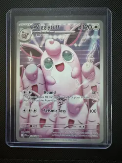 Wigglytuff 105/094 Pokemon Card TCG Phantasmal Flames Holo NM - Image 1