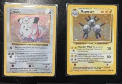 1999 Pokemon Original Base Set Holo Lot Of 5 Cards. - Image 3