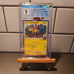 Pokemon Card 【U.S./DDP】Shibuya’s Pikachu Promo S-P Card 002/S-P PSA6 - Image 1