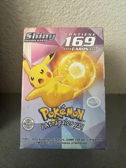 2024 Pokemon Shiny Kanto Region Box 169 Card Set - Image 1
