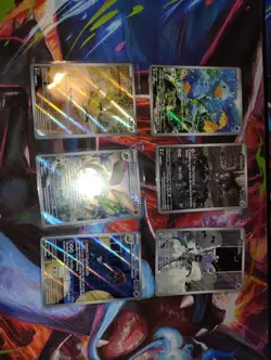 6 Card Pokemon Illustration Rare Lot! Pack Fresh And Near Mint!! - Image 1