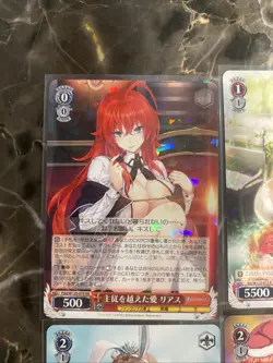 Weiss Schwarz Japanese Anime Waifu Girls Cards Set Of 4 NM Rare Holo Cards - Image 2