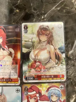 Weiss Schwarz Japanese Anime Waifu Girls Cards Set Of 4 NM Rare Holo Cards - Image 3