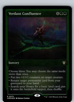 Verdant Confluence - CMM - FOIL - 575 - MTG - Image 1