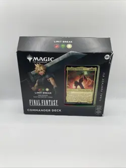 LIMIT BREAK COMMANDER DECK MAGIC GATHERING FINAL FANTASY *Distressed Packaging* - Image 1