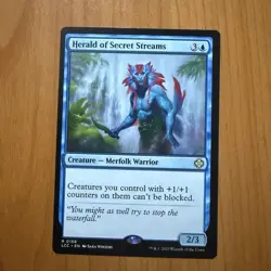 Herald Of Secret Steams N/M - The Lost Caverns of Ixalan Magic The Gathering MTG - Image 1