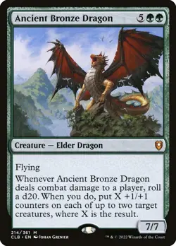 Ancient Bronze Dragon Commander Legends: Battle for Baldur's Gate Regular - Image 1