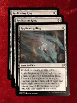 Replicating Ring (x3) Kaldheim #244/285 MTG Magic The Gathering - Unplayed Mint+ - Image 1