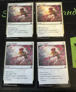 Light of Hope X4 Ikoria Lair of Behemoths Magic the Gathering MTG - Image 1