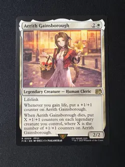 2025 MTG Final Fantasy Aerith Gainborough #4 - Image 1
