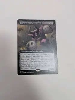 MTG - Champion of the Weird (Extended Art)- Lorwyn Eclipsed NM/M Condition - Image 1