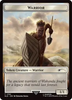 MTG - Secure the Wastes + Warrior Token - Marvel Secret Lair - Magic - Image 2