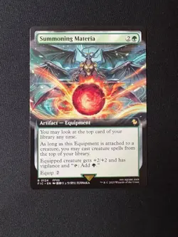 2025 MTG Final Fantasy Summoning Materia Extended Art #124 - Image 1