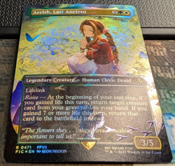 AERITH, LAST ANCIENT Chocobo Track Foil - Final Fantasy MTG Magic: the Gathering - Image 2