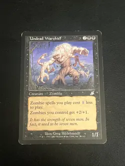 Undead Warchief Scourge MTG MP - Image 1