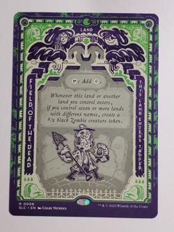 Field of the Dead NON-FOIL - Secret Lair Encyclopedia of Magic MTG - Image 1