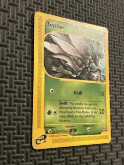 Pokemon TCG Card - Scyther Aquapolis 106/147 Non Holo LP - Image 2