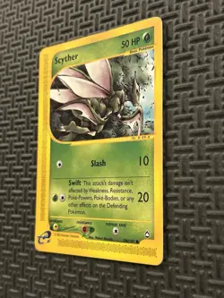 Pokemon TCG Card - Scyther Aquapolis 106/147 Non Holo LP - Image 3