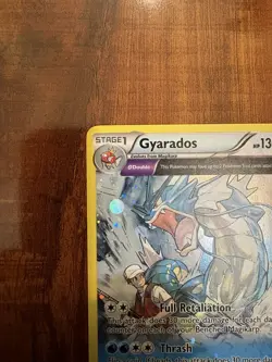 Pokemon Gyarados 21/98 XY Ancient Origins Reverse Holo Rare Damaged - Image 3